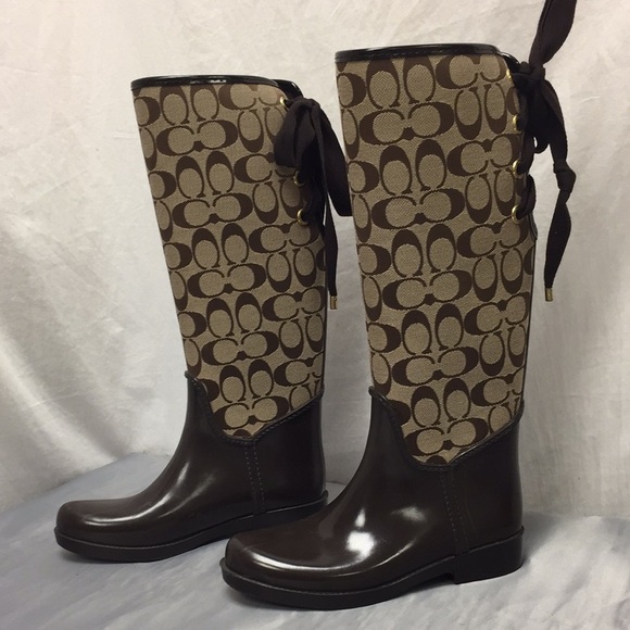 Coach Tristee Rain Boots - Picture 2 of 11